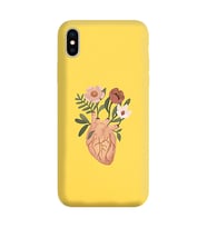 Sarı Lansman Telefon Kılıfı Iphone XS