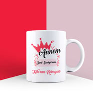 Kişiye Özel Annem Temalı Kupa Bardak 85728