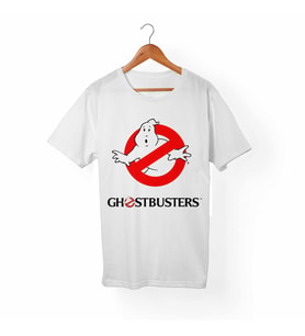 Ghostbusters Beyaz Tişört