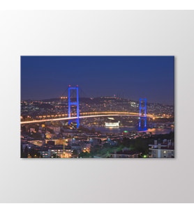 Arty Tablo Boğaz Köprüsü Tablo (Karışık)