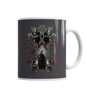 Blood Roses Kupa Bardak Porselen