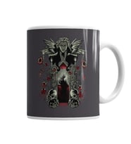 Blood Roses Kupa Bardak Porselen