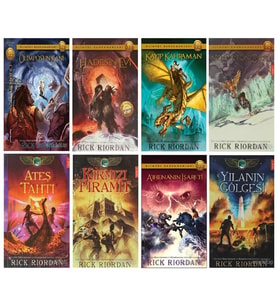 Rick Riordan Olimpos Kahramanları + Kane Günceleri (8 Kitap)