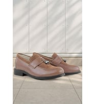 Rakerplus Taba Klasik Loafer Erkek Çocuk Ayakkabı