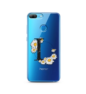Papatya Harf Tasarım Süper Şeffaf Silikon Telefon Kılıfı Huawei Honor 9 Lite L-H