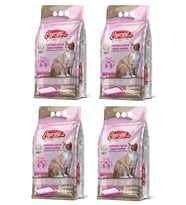 Energy Bentonit Kedi Kumu Bebek Pudrası Kokulu 10 Lt - 4 Paket - Toplam 40 Lt