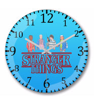 Stranger Things   Duvar    Saati    Bombeli Gercek Cam