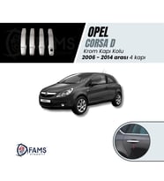 Opel Corsa D Krom Kapı Kolu  4 Kapı 2006-2014 P. ÇELİK