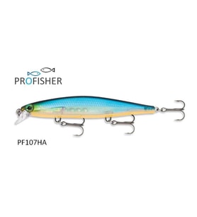 PROFISHER 3 Kanca Sahte Yem Yavaş Çökme 13 gr 11 cm Deep Blue