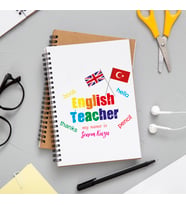 İngilizce Öğretmeni Defteri Kişiye Özel