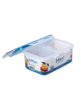 Moon Star Beslenme kabı 0,50Lt Hava Sızdırmaz İki Bölmeli Saklama Kabı-ML151B