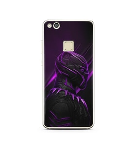 Black Panter Tasarım Süper Şeffaf Silikon Telefon Kılıfı Huawei P10 Lite 