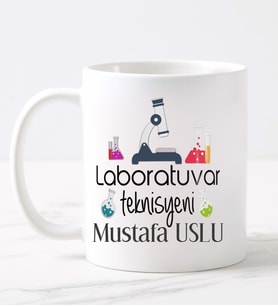 Labaratuvar Teknisyeni  Kupa (Beyaz)