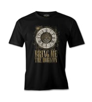 Bring me the Horizon - Clock Siyah Erkek Tshirt