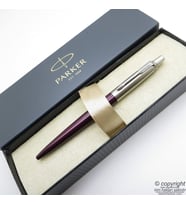 Parker Jotter Metal Bordo Tükenmez Kalem  İsme Özel Kalem  Hediyelik Kalem