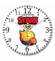 Brawl Stars  Crow  Duvar   Saati  Bombeli Gercek Cam