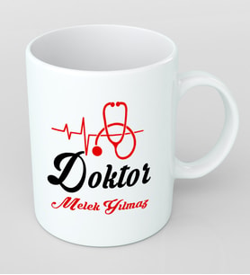 Kişiye Özel Doktor Kupa Bardak