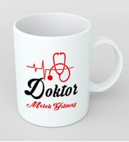 Kişiye Özel Doktor Kupa Bardak
