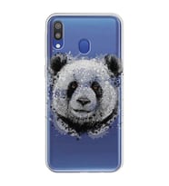 Kılıfland Samsung Galaxy A20 Kılıf Silikon Resimli Kapak Panda Stok 844