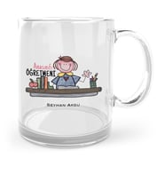 BK Gift Kişiye Özel Anasınıfı Öğretmeni Cam Kupa Bardak  3