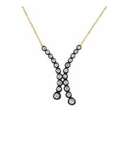 Kolye V Model 3,21 Gram 14 Ayar Altın (Sarı)