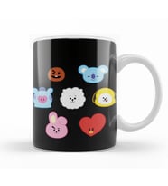 Bts Bt  Karakterleri Kupa Bardak Porselen