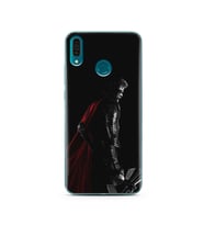Aslan Neon Tasarım Süper Şeffaf Silikon Telefon Kılıfı Huawei Y9 2019