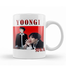 Suga Yoongi  Bts Kupa Bardak Porselen