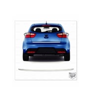 Kia Rio Krom Bagaj Alt Çıtası 2011-2016 arası PASLANMAZ ÇELİK