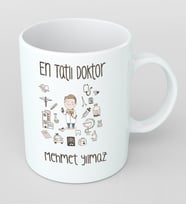 Kişiye Özel En Tatlı Doktor Kupa Bardak