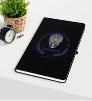 BK Gift Kişiye Özel Komiser Temalı Siyah Defter - 2
