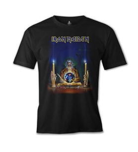 Iron Maiden - The Clairvoyant Siyah Erkek Tshirt