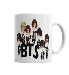 Babylook Kpop Bangtan Boys Bts Team Integrantes Kupa Bardak