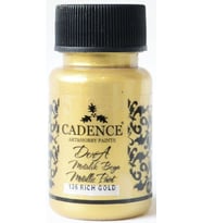 136 Rich Gold Dora Metalik Boya 50ML(cc)