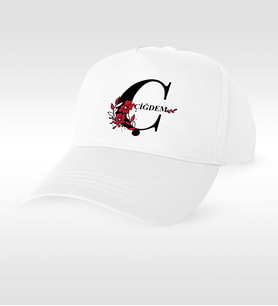 BK Gift Kişiye Özel Ç Harfli Şapka Model 1