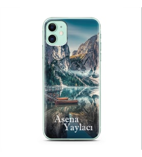 Manzara Tasarımlı Kişiye Özel Telefon kılıfı (tüm modeller mevcuttur)