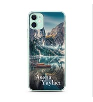 Manzara Tasarımlı Kişiye Özel Telefon kılıfı (tüm modeller mevcuttur)