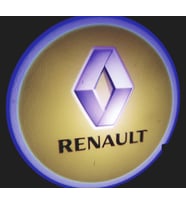 FEMEX Renault Araçlar İçin Pilli Yapıştırmalı Kapı Altı Led Logo