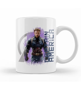 Avengers Captain America Kupa Bardak Porselen