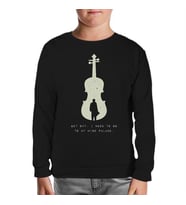 Sherlock - Get Out Siyah Çocuk Sweatshirt