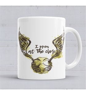 Harry Potter Golden Snitch Kupa Bardak Porselen