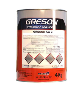 Lubex Greson KG 3 Kauçuklu Gres 4 Kg Kalsiyum Sabunlu Gres (Yeşil)