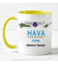 Hava Kuvvetleri Subay Kupa Bardağı Sarı