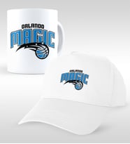 NBA Orlando Magic Beyaz Kupa ve Şapka Seti (Model 1)