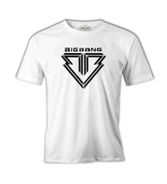Big Bang Logo Beyaz Erkek Tshirt