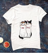 Aşık Kedi Tişörtü