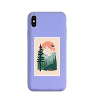 Mor Lansman Kılıf iPhone XS Max