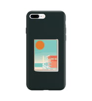 Siyah Lansman Kılıf iPhone 8 Plus