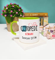 Ortapedi Uzmanı Kupa Bardak Yeşil