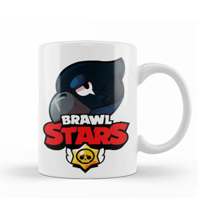 Brawl Stars Crow Leon Kupa Bardak Porselen